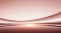 A gradient horizon bathed in soft, warm light reflecting on a serene surface Royalty Free Stock Photo