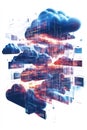 Dynamic Cloud Computing Architecture Illustration