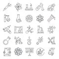 A diverse collection of various icons and symbols representing different activities and objects isolated on transparent background Royalty Free Stock Photo