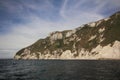 A large deserted cliff in the uk