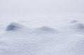 Backgrounds - Small Snow Mounds Royalty Free Stock Photo