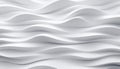 Abstract White Wave Pattern Background three dimensional effect Royalty Free Stock Photo