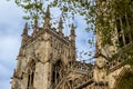 Exterior view of York Minster, in York, England Royalty Free Stock Photo