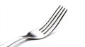 A shiny silver fork. Royalty Free Stock Photo