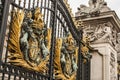 Buckingham Palace - the gate.