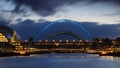 Gateshead Evening Royalty Free Stock Photo