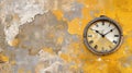 A clock on a wall. Royalty Free Stock Photo