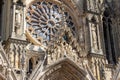 Our Lady of Reims Cathedral in Reims Royalty Free Stock Photo