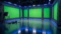 Green Screen Studio Royalty Free Stock Photo