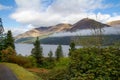 Landscape view of a loch in the Scottish Highlands Royalty Free Stock Photo