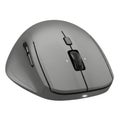 Modern ergonomic wireless computer mouse with sleek design and smooth surface Royalty Free Stock Photo