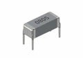 Gray electronic resistor with marked code 0805 for circuit applications Royalty Free Stock Photo