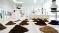 Soil Testing in a Laboratory