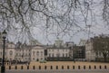 Streets of London - goomy day in the city.