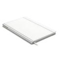 Stack of blank white paper placed in a neat pile on a flat surface Royalty Free Stock Photo