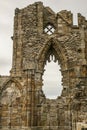 Whitby Abby - empty windows.