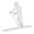 Image of skier character