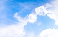 An image sky blue color with cloudscape have cloud air the atmosphere beautiful for background