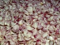 sliced shallot Royalty Free Stock Photo