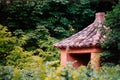 House hidden in the vegetation