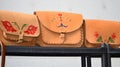 Leather bags Royalty Free Stock Photo