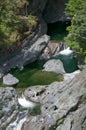 Image of the Sooke Potholes, BC, Canada Royalty Free Stock Photo
