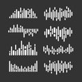 The image of the sound wave.