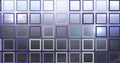 Image of squares moving over grey background