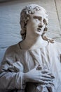 St. John statue apostle in a church in Muenster Germany