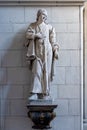 St. John statue apostle in a church in Muenster Germany