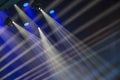 Image of stage lighting effects Royalty Free Stock Photo