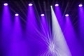 Image of stage lighting effects Royalty Free Stock Photo