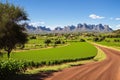 Stellenbosch is a town in the Western Cape province of South Africa, situated about 50 kilometres (31 miles)