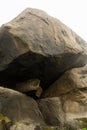 Image of stone in Andes mountain in Lima Peru. Nature, trekking time.