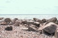Image of stones on the seashore