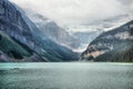 Sunrise at Lake Louise Royalty Free Stock Photo