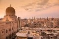 sunset scenery at Cairo Egypt Royalty Free Stock Photo