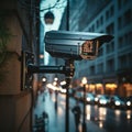 An image of a surveillance camera, highlighting the role that technology plays in keeping you safe.