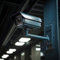 An image of a surveillance camera, highlighting the role that technology plays in keeping you safe.