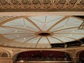 The ceiling in the Royal Opera House in London, England Royalty Free Stock Photo