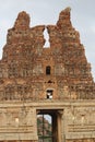 Vittala temple gopuram Hampi, Karantaka, India.