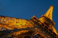 Image Of Tallest Iron Structure, Close Shot, Shot At Paris