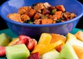 Image of breakfast bowl and fixings