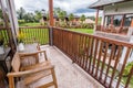 Beautiful terrace villa with rice paddy view