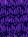 Pattern with decorative purple fragments