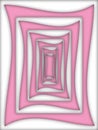Pattern with pink decorative element