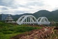 Image of The Tha Chomphu Railway Bridge or White Bridge