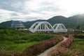 Image of The Tha Chomphu Railway Bridge or White Bridge