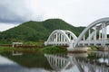 Image of The Tha Chomphu Railway Bridge or White Bridge