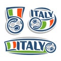 The image on the theme of Italian football